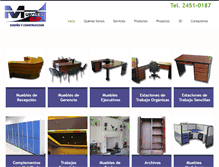 Tablet Screenshot of muebleskap.com